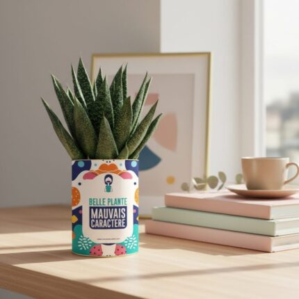 Belle plante, mauvais caractère - Plante personnalisée à offrir à une amie