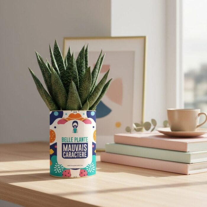 Belle plante, mauvais caractère - Plante personnalisée à offrir à une amie