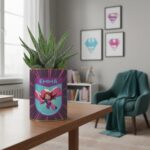 Plante personnalisée Super Héroïne – Cadeau nature pour fille avec prénom