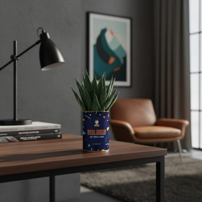 Beau gosse de très loin - Succulente personnalisée - Cadeau humour pour un ami