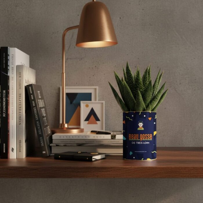 Beau gosse de très loin - Succulente personnalisée - Cadeau humour pour un ami