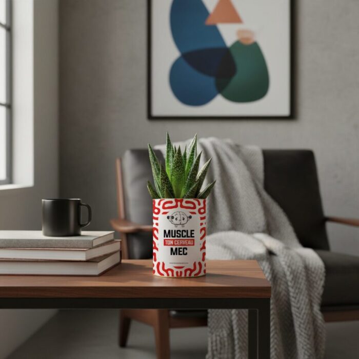 Muscle ton cerveau mec - Plante personnalisée humour pour un ami