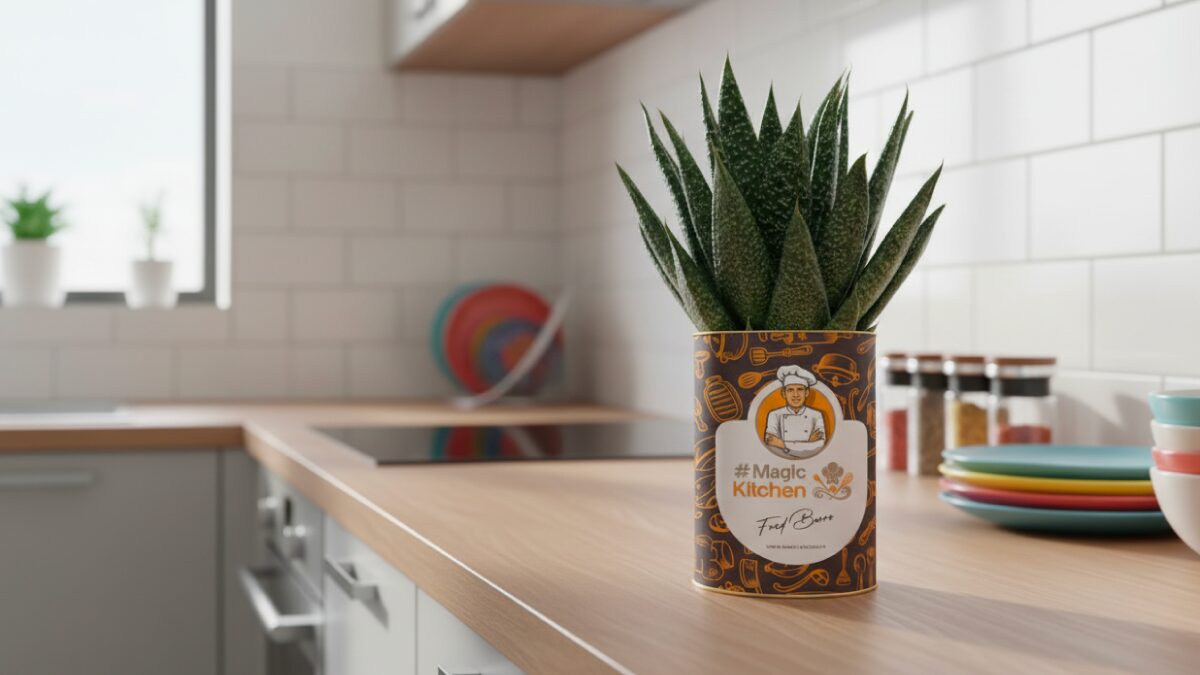 La plante offerte à Magic kitchen