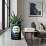 Gasteria magique avec prénom et design féerique - Plante personnalisée Noël