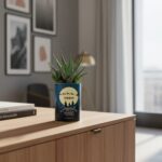 Gasteria magique avec prénom et design féerique - Plante personnalisée Noël