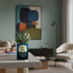 Gasteria magique avec prénom et design féerique - Plante personnalisée Noël