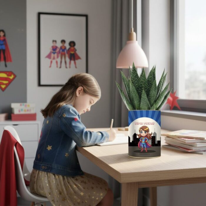 Plante super-héroïne personnalisée