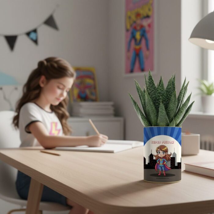 Plante super-héroïne personnalisée