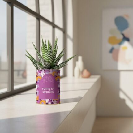 Forte et sincère - Cadeau d’amitié entre filles plein de sens - Gasteria personnalisée