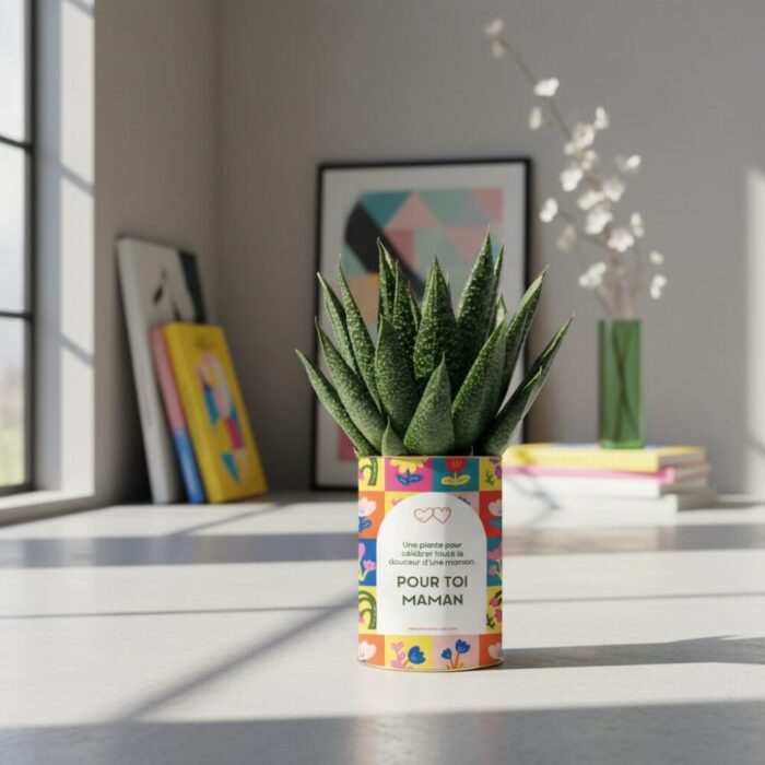 Aloe personnalisé Pour toi Maman - Cadeau plein de douceur