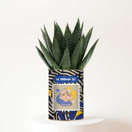 Plante personnalisable avec photo et prénom pour enfant