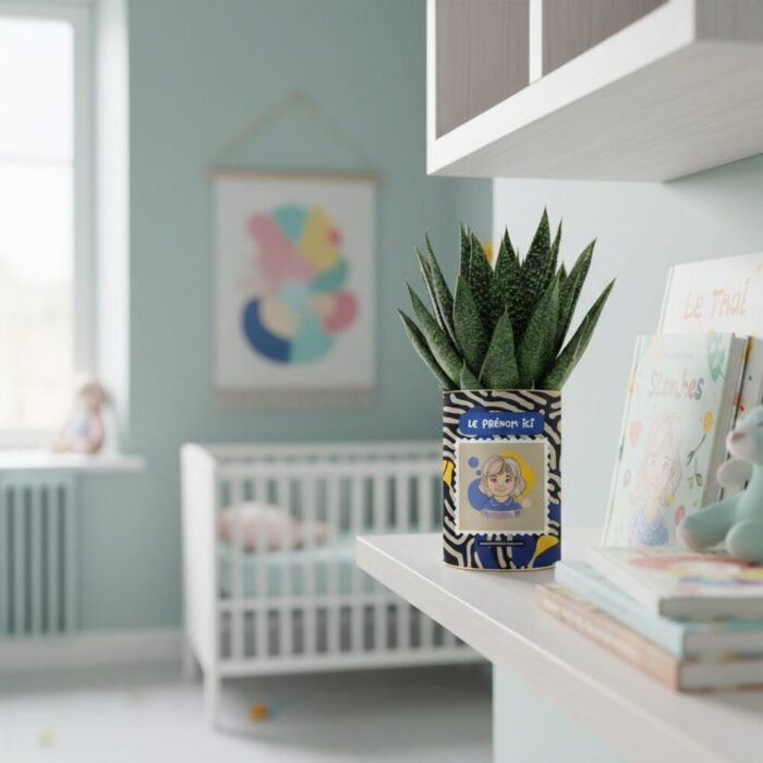 Plante personnalisable avec photo et prénom pour enfant
