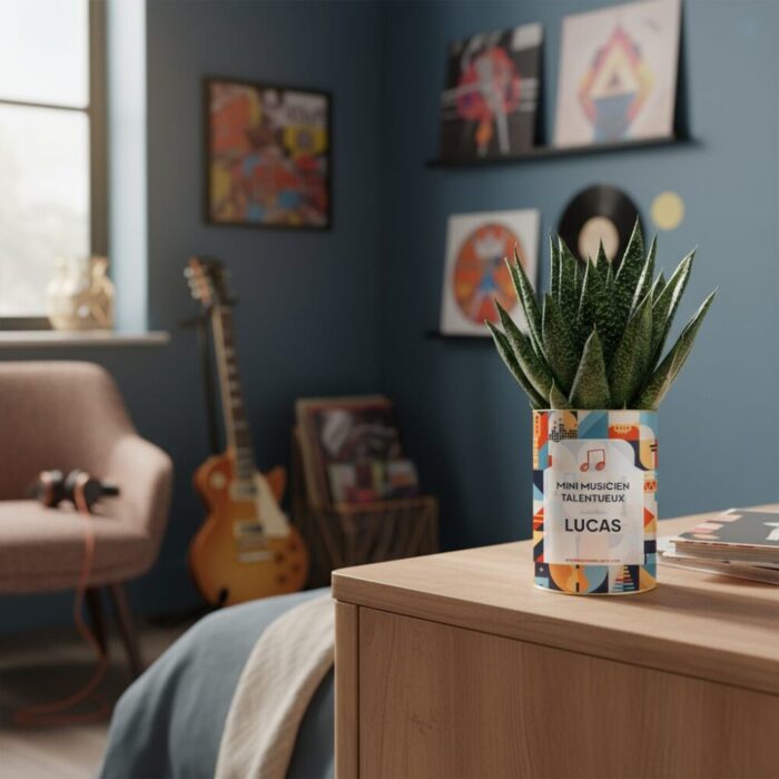 Mini Musicien talentueux - Plante personnalisée pour enfant