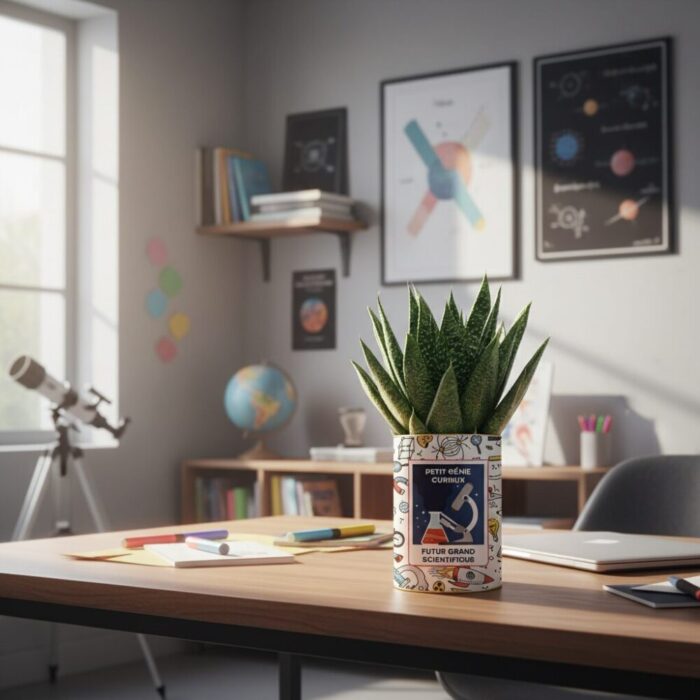 Petit Génie Curieux, Futur Grand Scientifique - Plante personnalisée