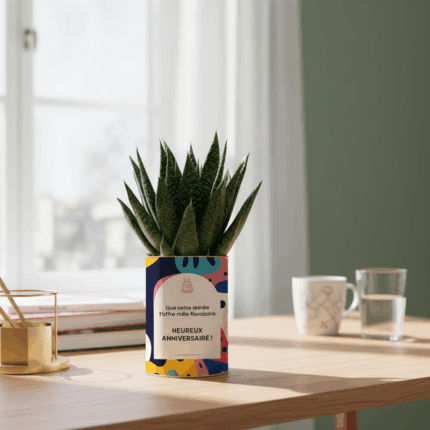 Plante personnalisée d’anniversaire – Un cadeau nature qui fleurit les sourires