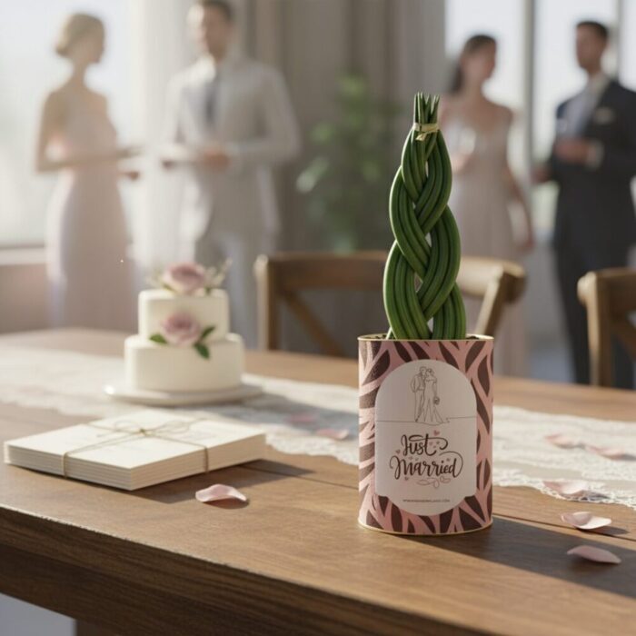 Plante Just Married - Le cadeau nature symbole d’un amour qui commence