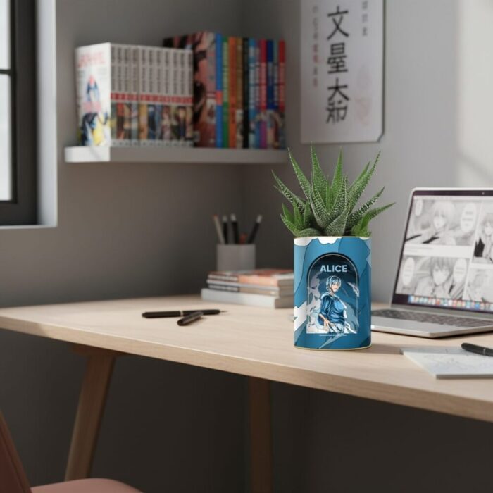 Plante personnalisée manga pour enfant illustré avec prénom