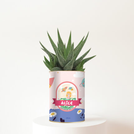 Conte imaginaire avec prénom Alice - Plante personnalisable pour enfant