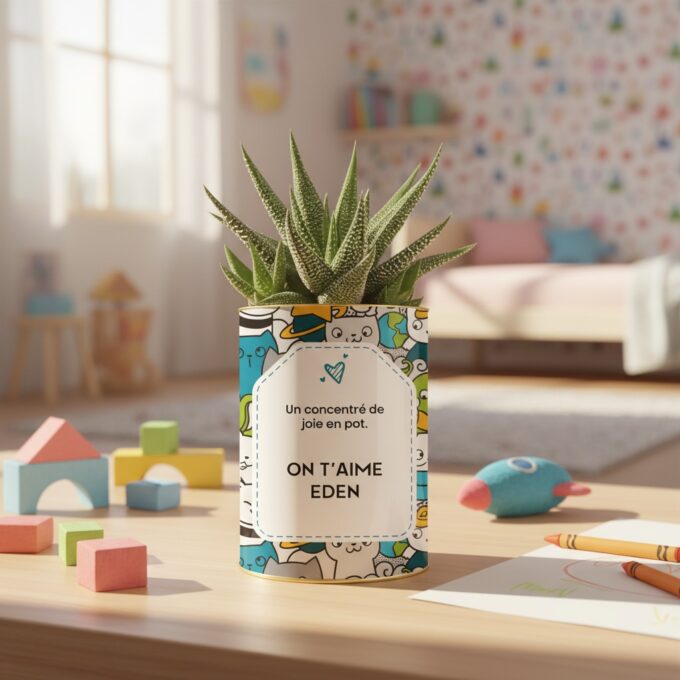 Plante personnalisé pour enfant