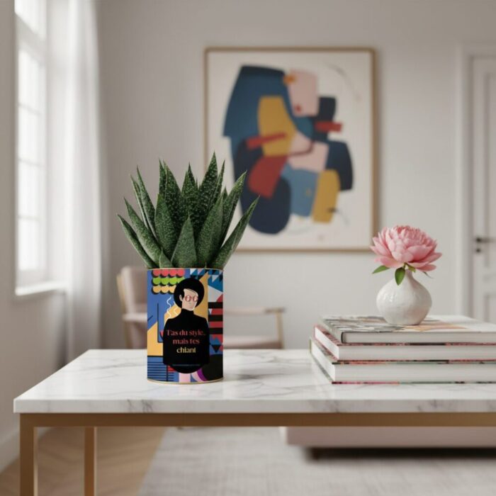 T'as du style mais t'es chiant - Plante personnalisable humour - Cadeau nature pour taire les vérités entre amis