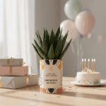 Cadeau d’anniversaire original et plein de vie - Plante personnalisée Gasteria