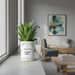 Joyeux Noël - Un brin de nature à offrir - Plante Gasteria personnalisée