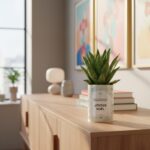 Joyeux Noël - Un brin de nature à offrir - Plante Gasteria personnalisée