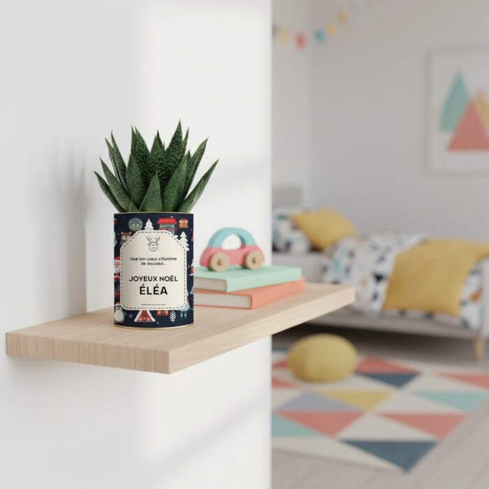 Plante personnalisée Noël pour enfant