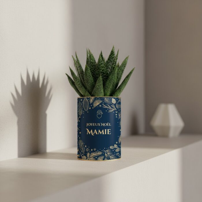 Plante personnalisée de Noël pour Mamie