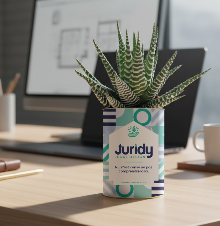 Plante personnalisée pour société