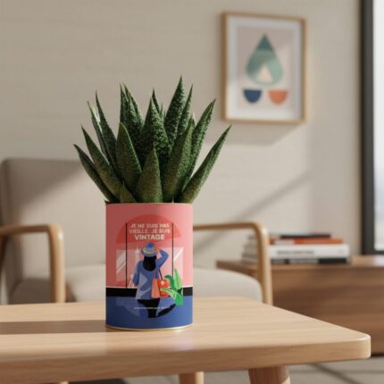 Je ne suis pas vieille, je suis vintage - Plante personnalisée humour