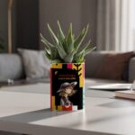 Bordélique, mais solaire - Plante personnalisée humour - Succulente pour une amie