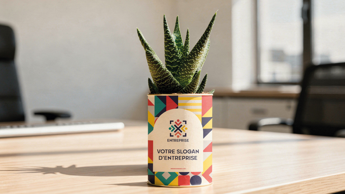La plante personnalisée comme cadeau publicitaire