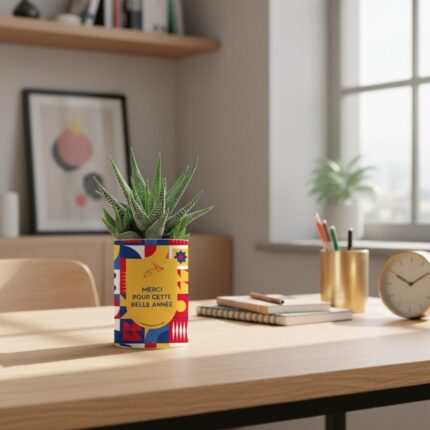 Merci pour cette belle année - Plante personnalisée - Cadeau enseignant plein de gratitude