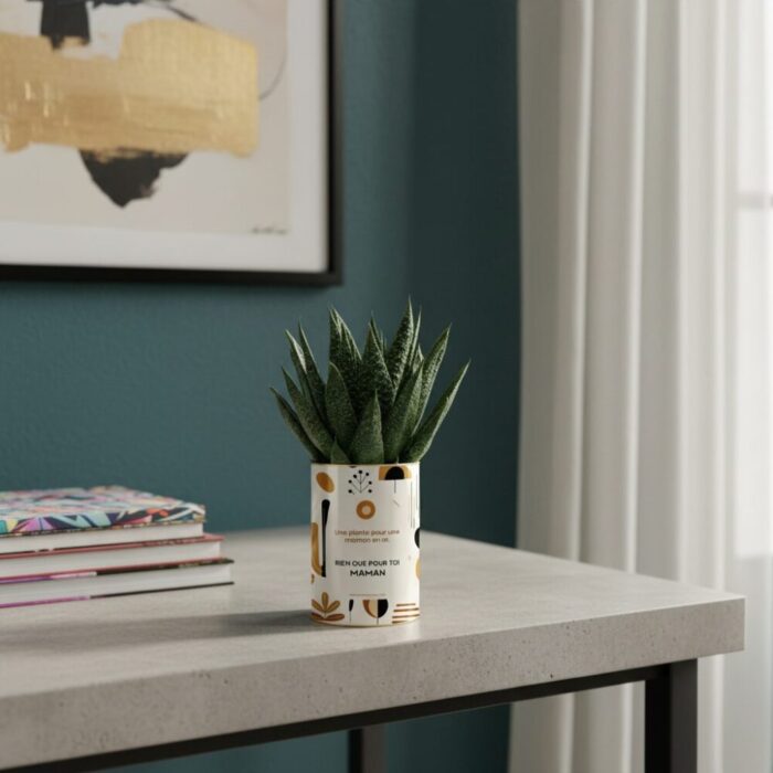 Rien que pour toi Maman - Plante personnalisée bohème - Cadeau fête des mères plein d’amour