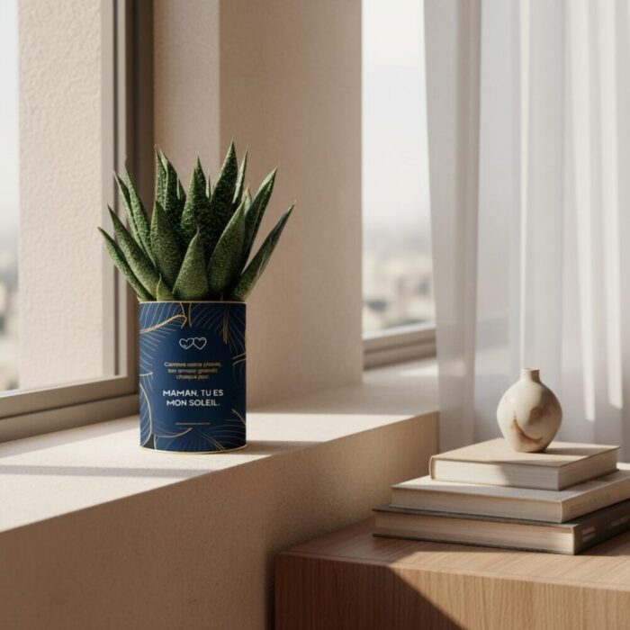 Maman, tu es mon soleil - Plante personnalisée - Cadeau fête des mères plein d’amour