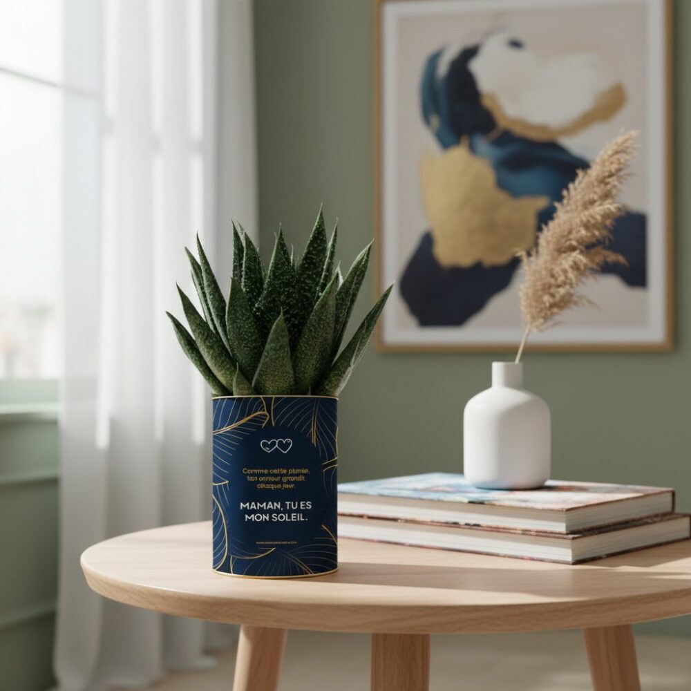 Maman, tu es mon soleil - Plante personnalisée - Cadeau fête des mères plein d’amour