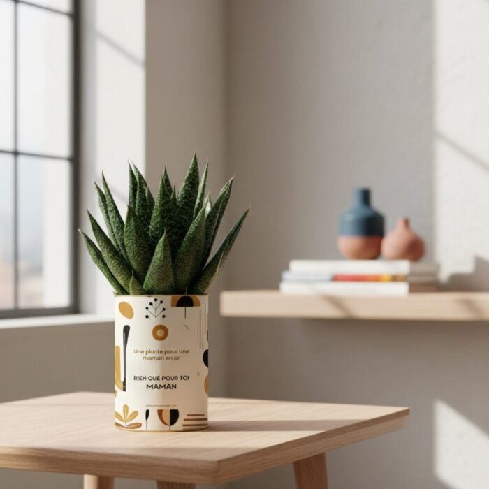 Rien que pour toi Maman - Plante personnalisée bohème - Cadeau fête des mères plein d’amour