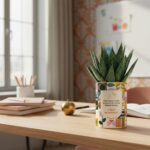 Plante personnalisée Merci Maîtresse – Cadeau original pour remercier un enseignant